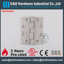 SS316 UL Fire Rated 2BB Hinge-DDSS005-FR-5x4x3.0mm 
