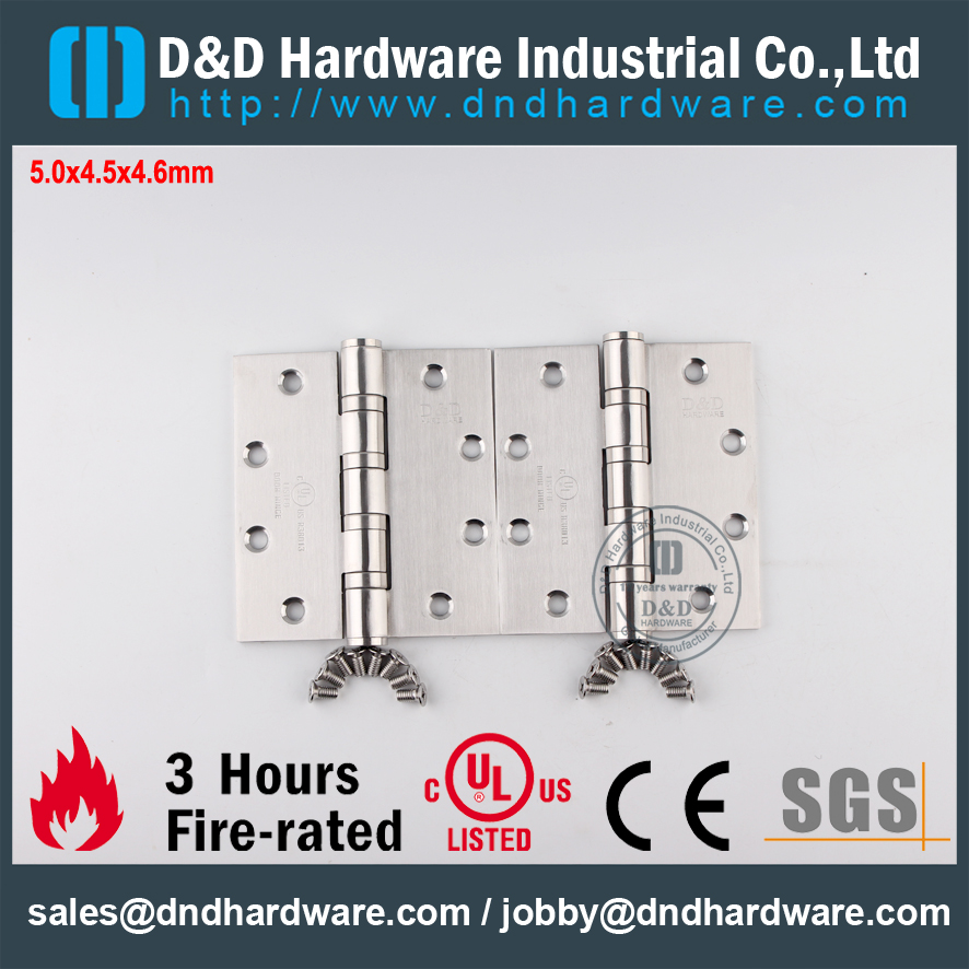 SSS304 Fire Rated Hinge-D&D Hardware