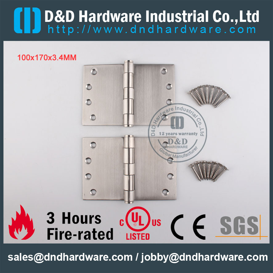 D&D Hardware-Door Accessories Stainless Steel Projection Hinge DDSS049