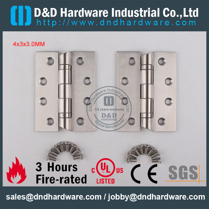 D&D Hardware-Stainless Steel Door hardware Hospital Hinge DDSS044-B