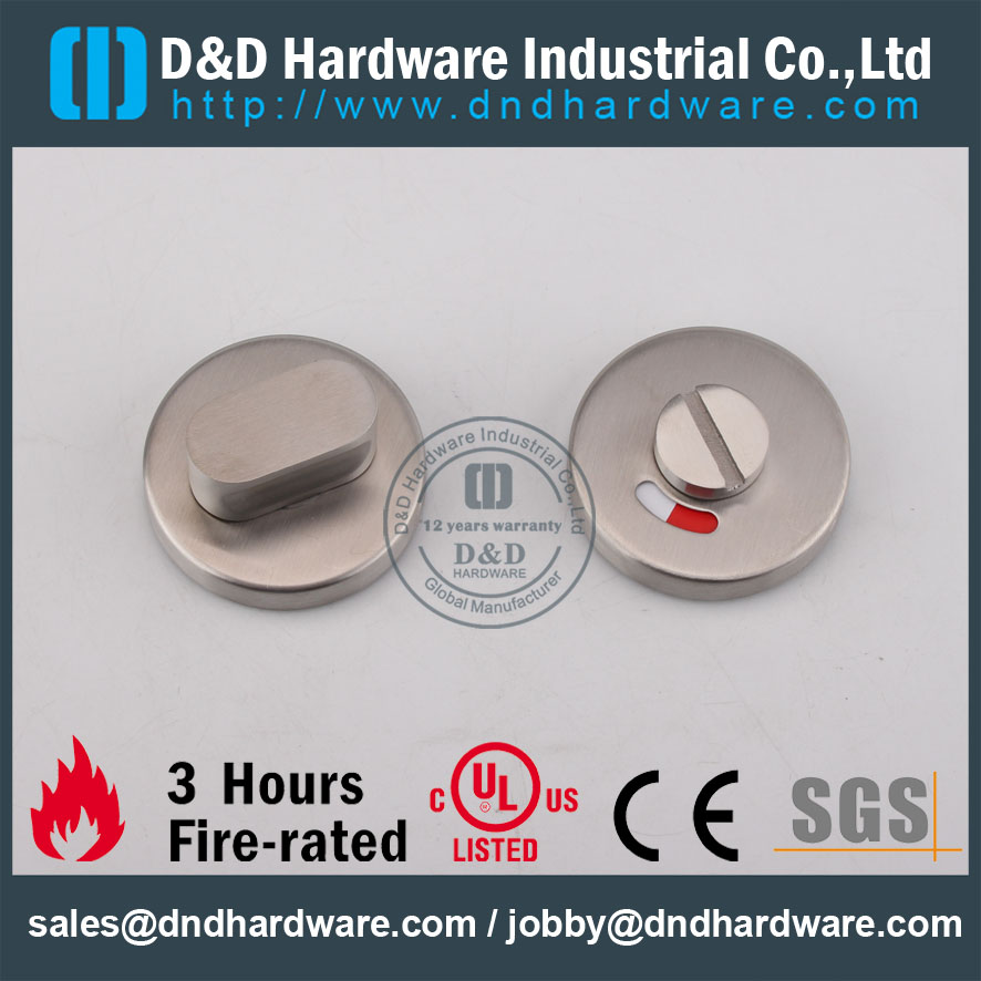Stainless Steel 304 Toilet Occupied Indicator for Hotel Bathroom Door -DDIK002
