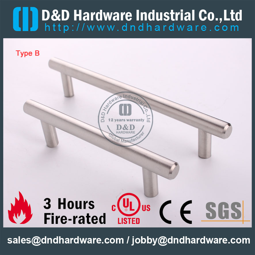 Stainless Steel 304 Surface Solid Furniture Handle for Cabinet Doors –DDFH001