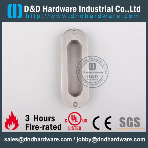 Stainless Steel 304 Round Concealed Furniture Handle for Kitchen Doors –DDFH009