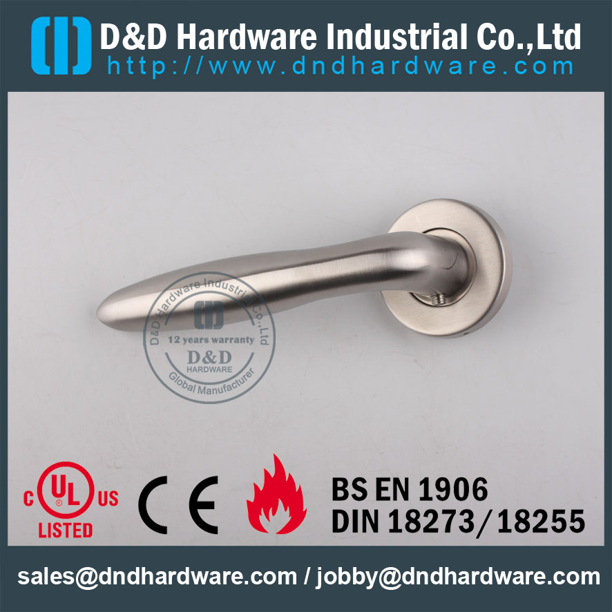 D&D Hardware-Decorative Design Solid lever handle DDSH024