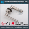 Commercial Stainless Steel Cast Solid Lever Handle on Rose for Office Doors -DDSH011