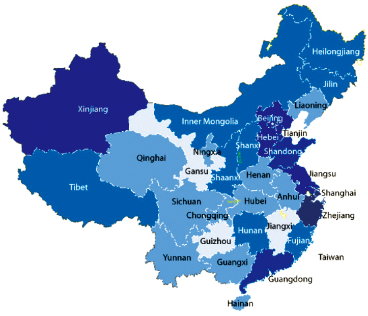Chinese map