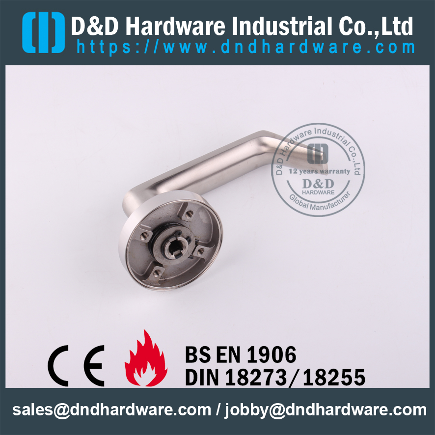 SS304 Durable Bent American Door Handle-DDAH002