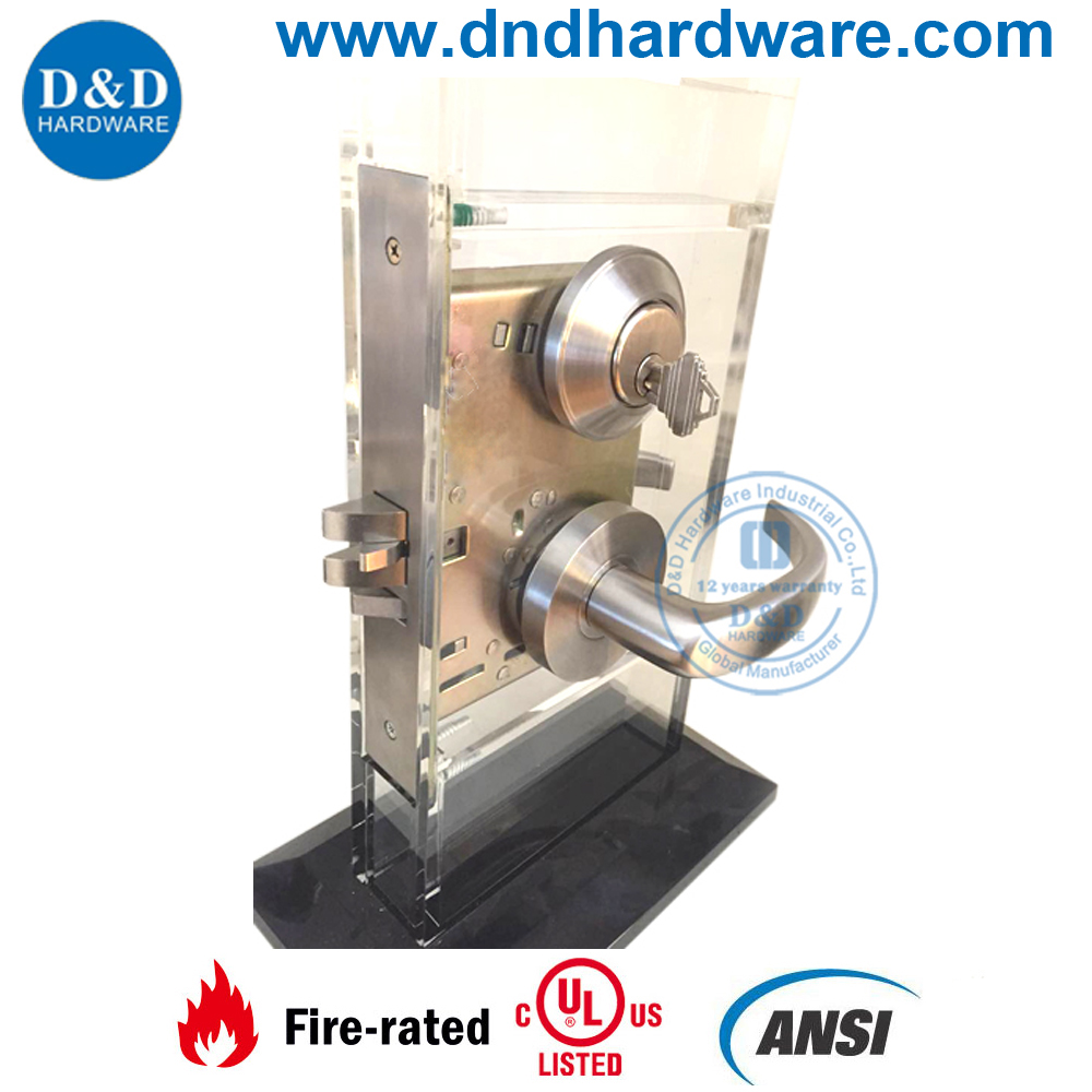 SS304 Double Crank Door Handle-DDAH001