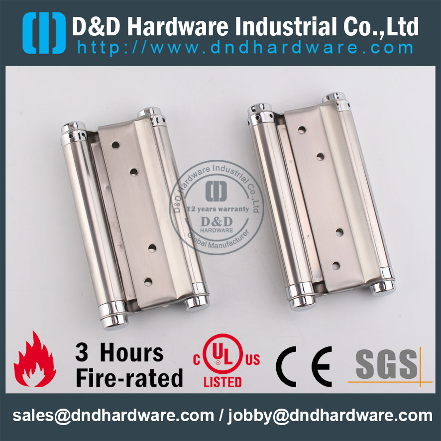 D&D Hardware-SS304 Construction Hardware Spring Hinge DDSS038