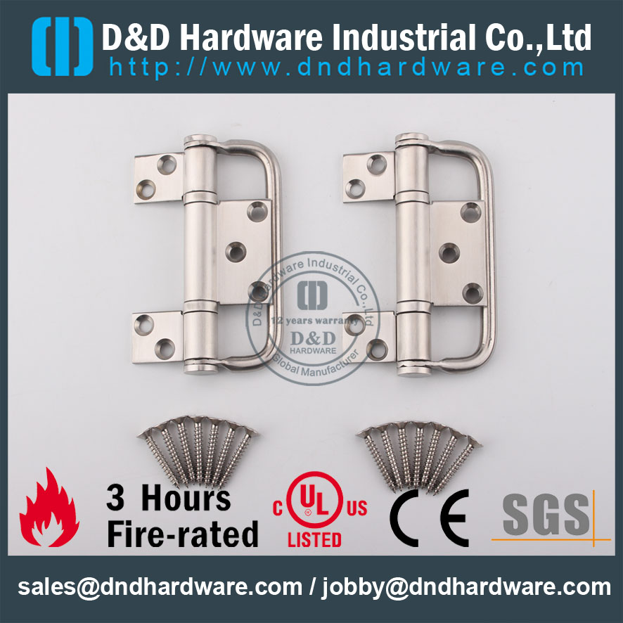 D&D Hardware-Stainless steel Decorative Design Three Leaves Hinge DDSS041
