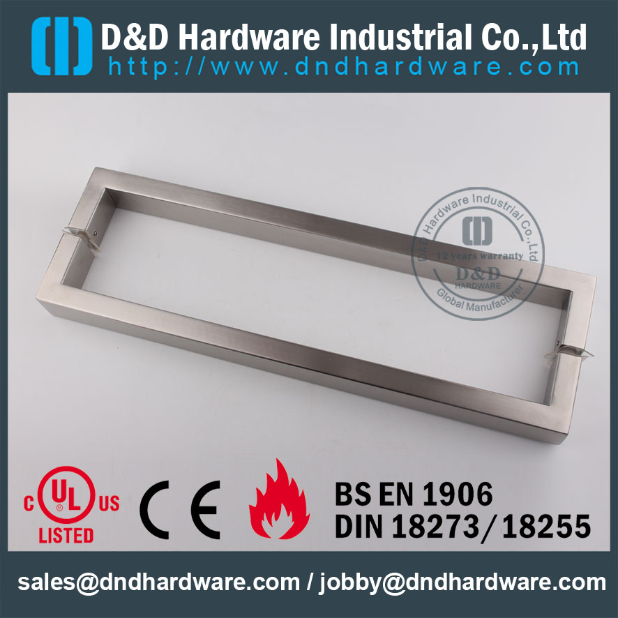 D&D Hardware- Door Accessories SS304 Pull handle DDPH015