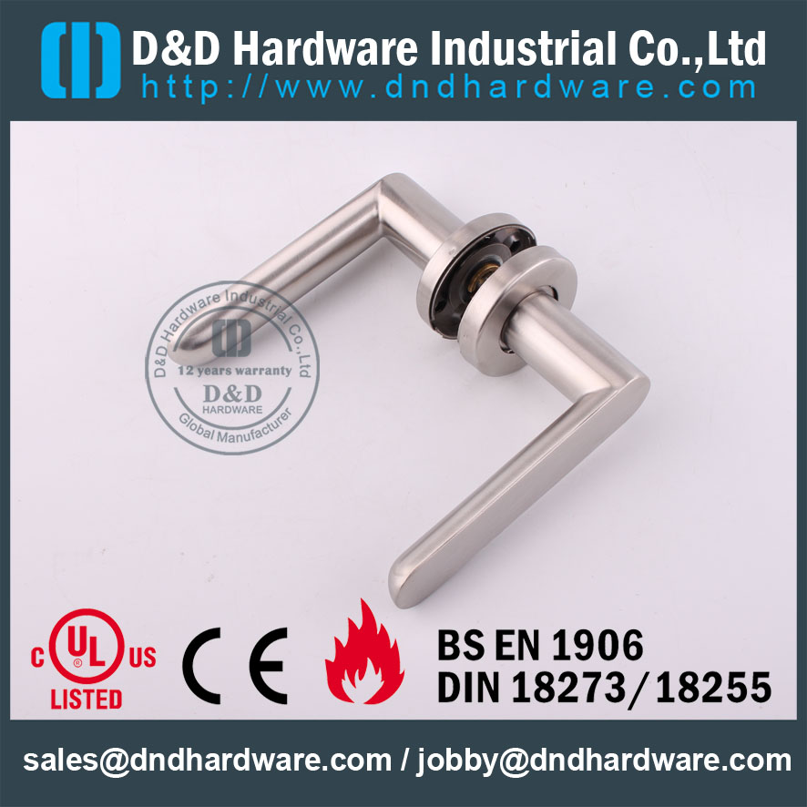 D&D Hardware-Grade 304 Casting Solid lever handle DDSH009