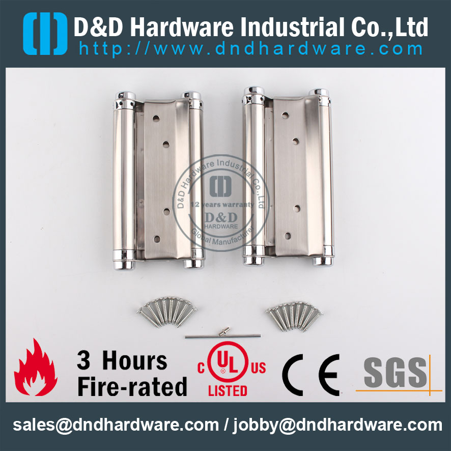 D&D Hardware-Wholesale Grade SS304 Spring Hinge DDSS038