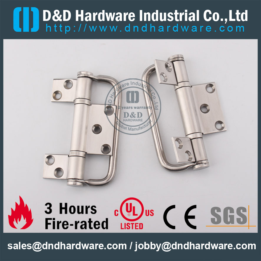 D&D Hardware-Construction Hardware SS304 Three Leaves Hinge DDSS041