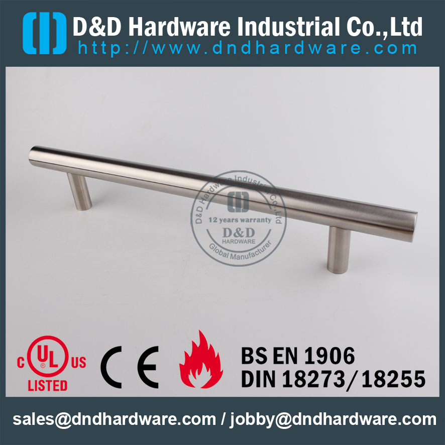 D&D Hardware-Stainless Steel 304 Wooden Door Pull handle DDPH020-B