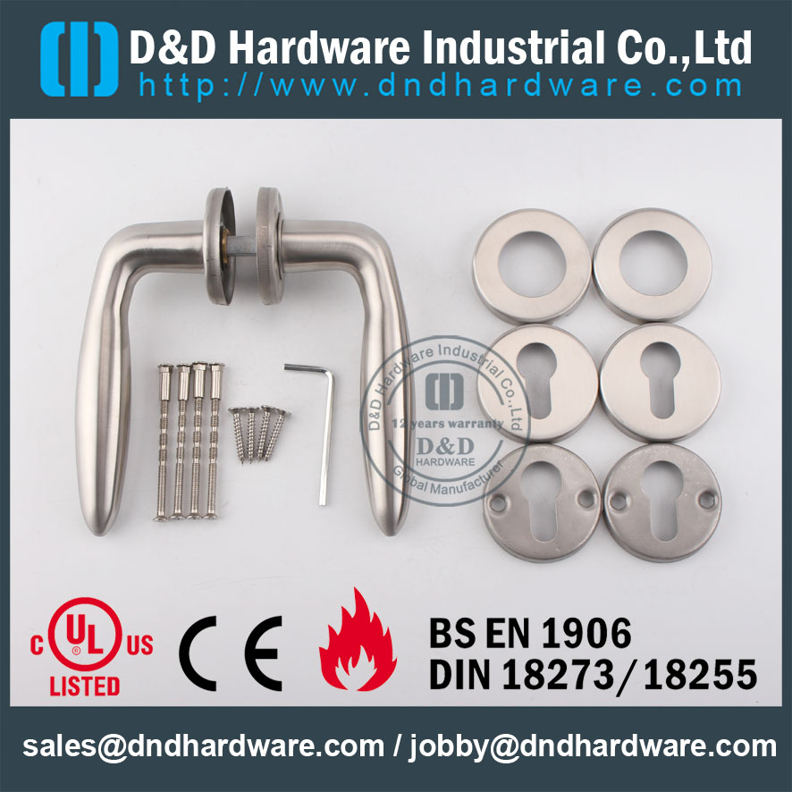 D&D Hardware-Architectural Solid lever handle DDSH024