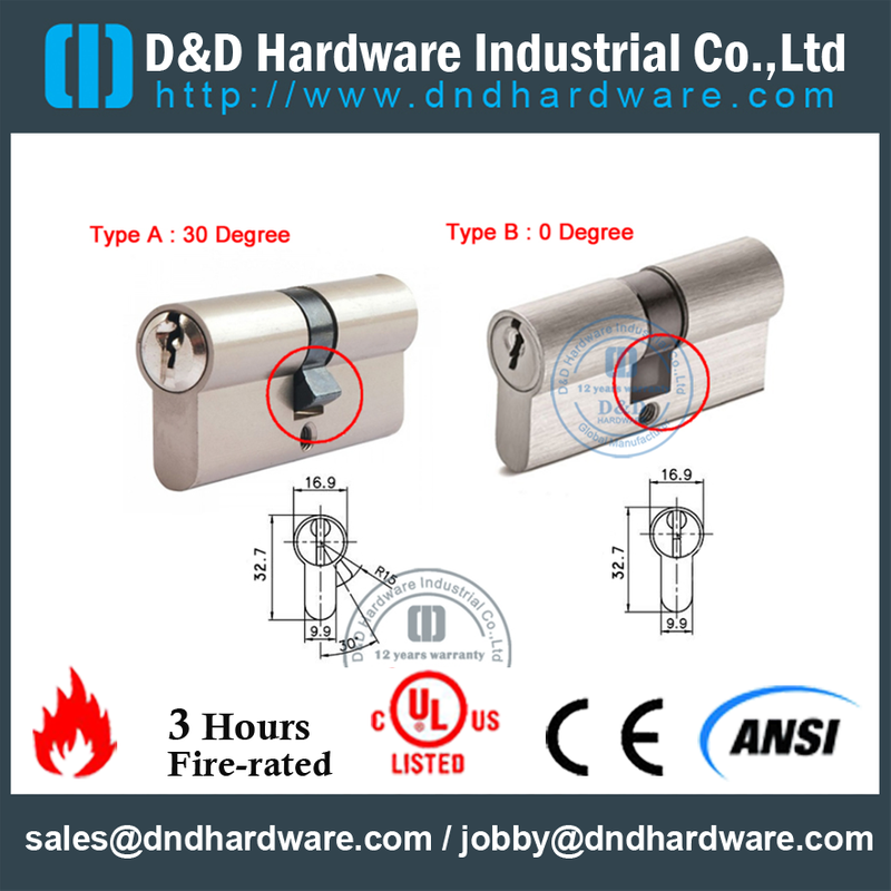 Solid Brass Euro Cylinder Lock-DDLC003 from China manufacturer - D&D ...