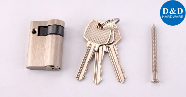 Brass Single Cylinde-D&D Hardware