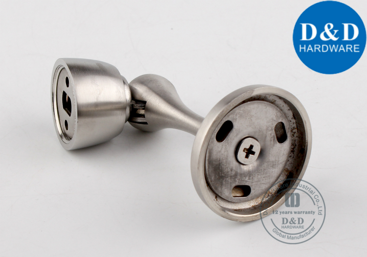 Polish Magnetic Floor Door Stop-D&D Hardware