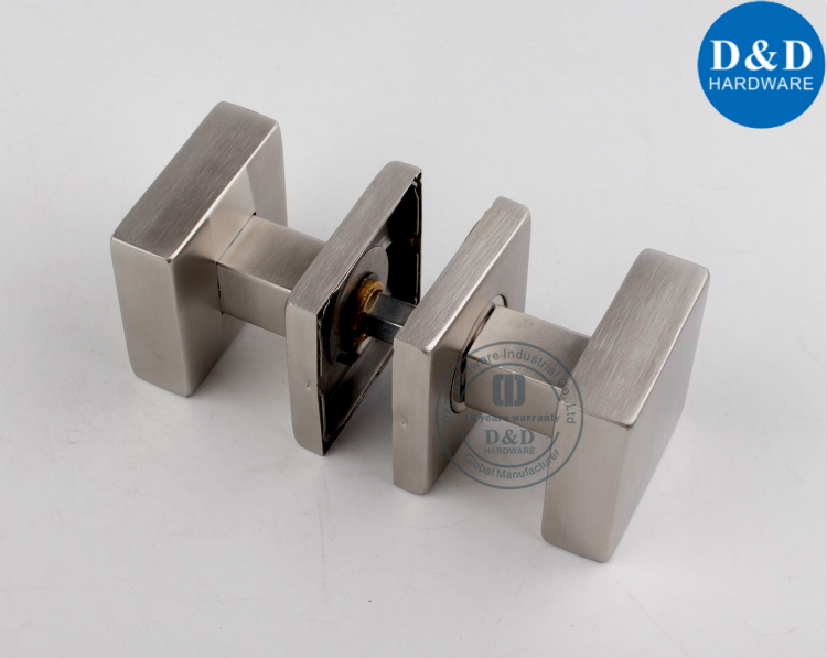 316 Tubular Fire Rated Lever Door Handle-D&D Hardware
