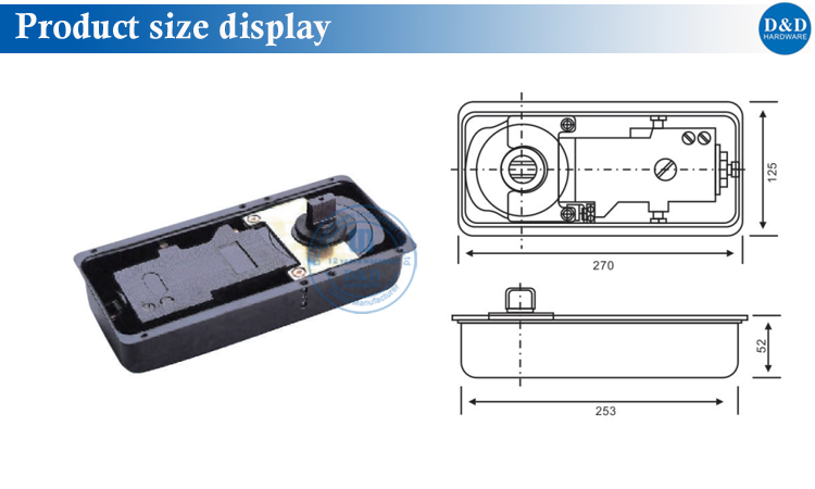 product size display