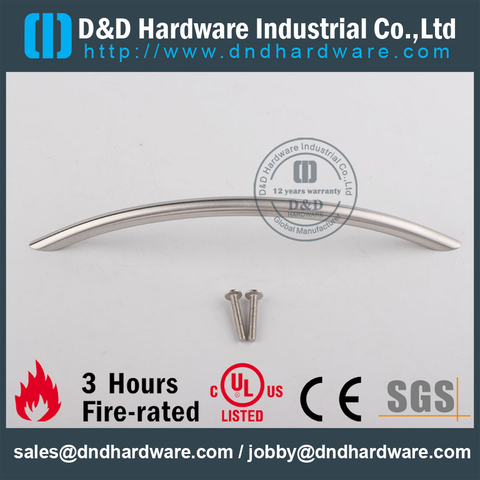 Stainless Steel 201 Solid Curve Furniture Handle Pull for Kitchen Doors –DDFH002