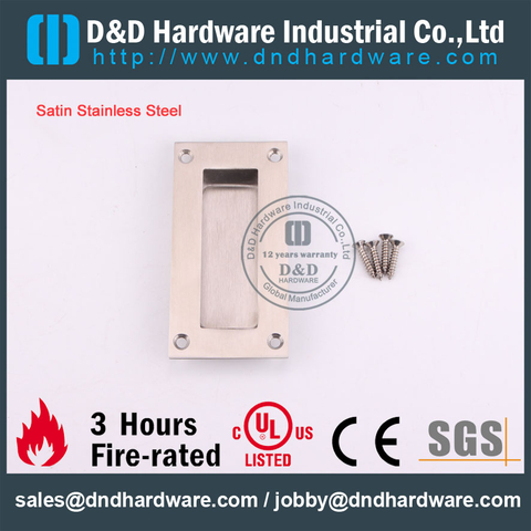 Stainless Steel 304 Square Invisible Wardrobe Furniture Handles for Dresser Doors –DDFH010