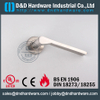 304 Grade Hollow External Lever Door Handle for Front Steel Doors-DDTH022