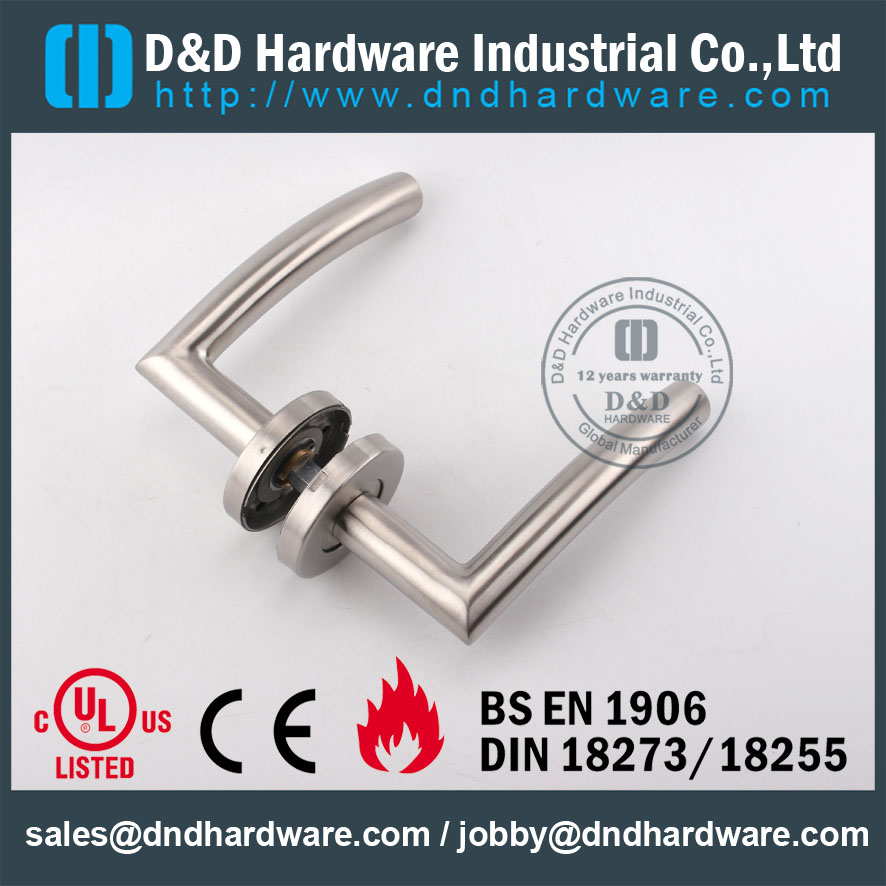 D&D Hardware-Contruction Hardware SS304 Door handle DDTH008