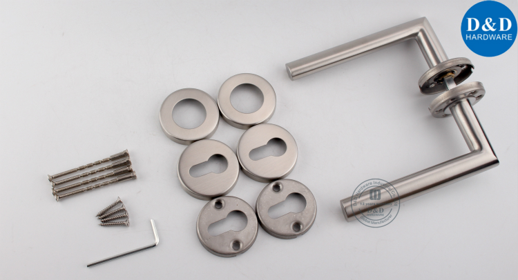 Stainless Steel 316 Hollow Lever Handle-D&D Hardware