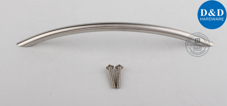 Stainless Steel 201 Solid Curve Furniture Handle-D&D Hardware