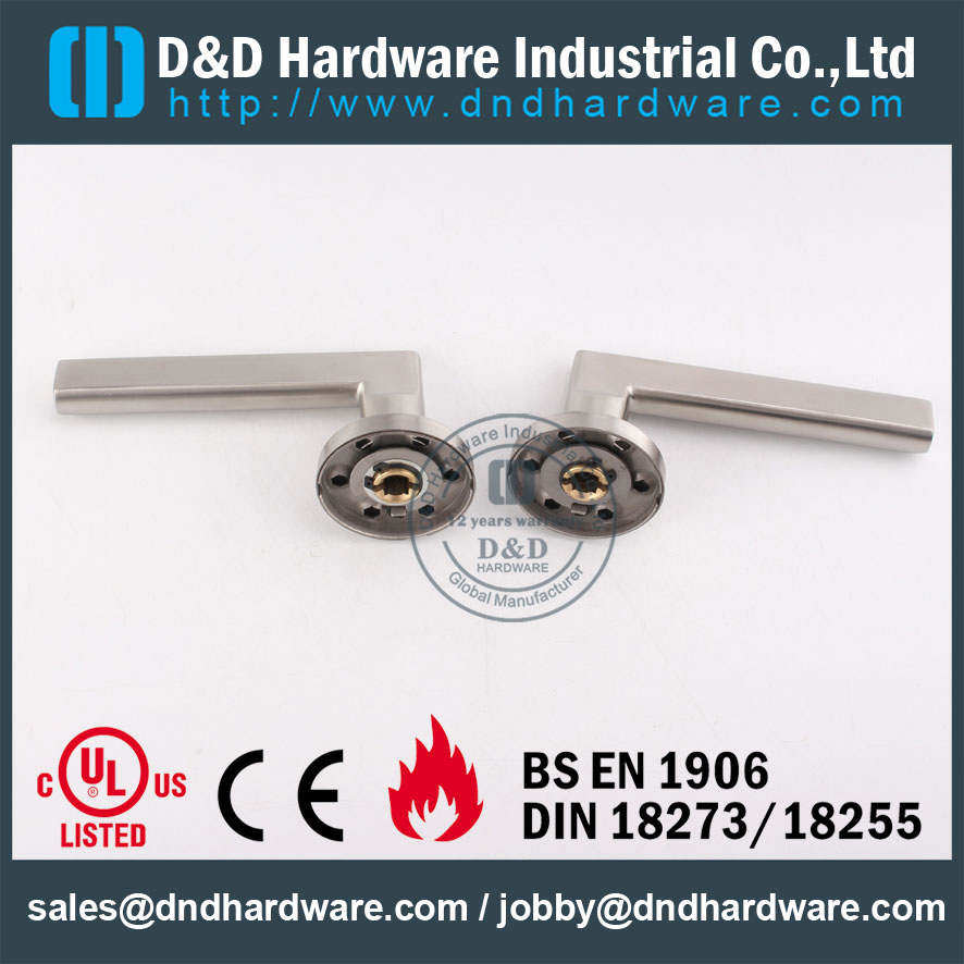 D&D Hardware-Door Hardware Grade 304 lever handle DDTH035