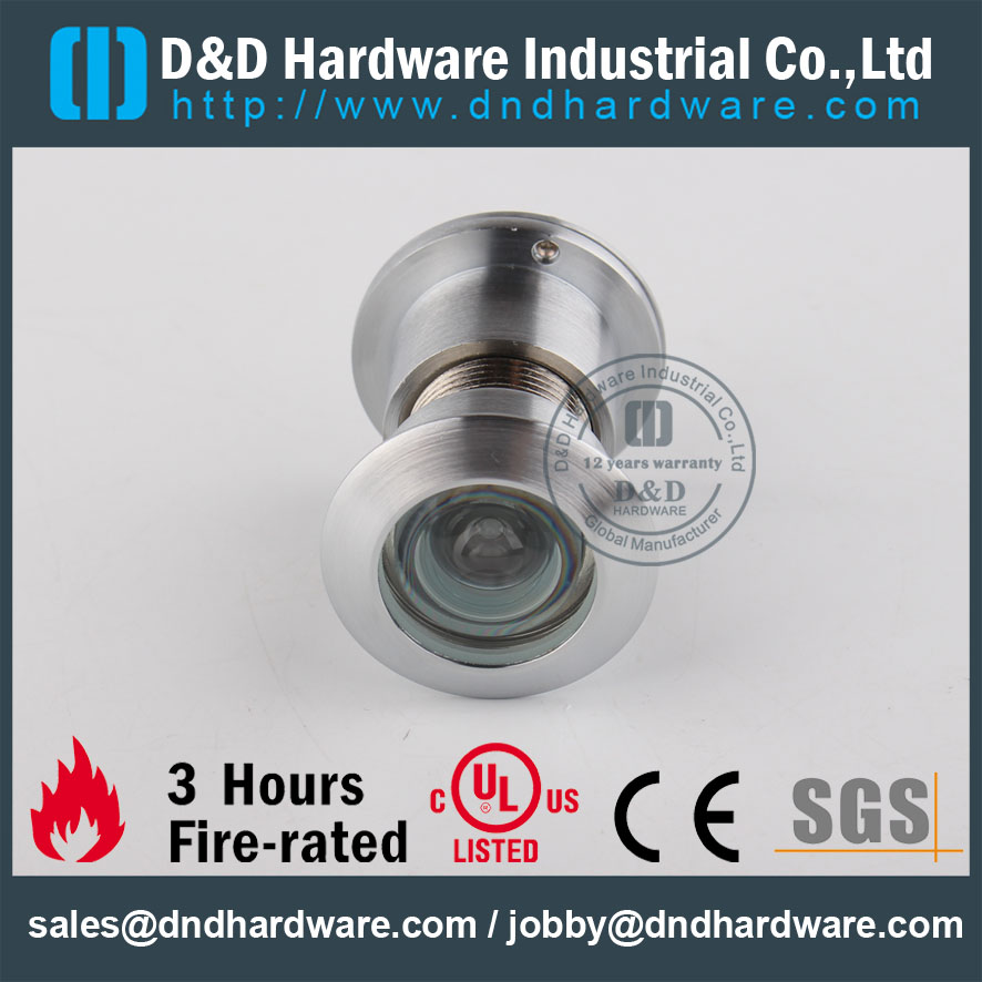 200 Degree Brass Door Eye Viewer Peephole for Interior Entry Door –DDDV003