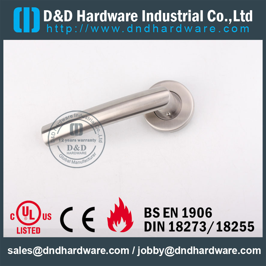 D&D Hardware-Decorative Design Tube lever handle DDTH025