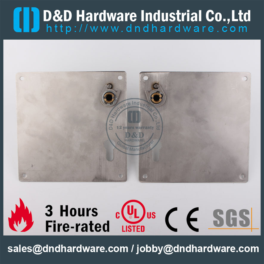D&D Hardware-Wholesale Grade SS304 Door lever handle with plate DDTP001