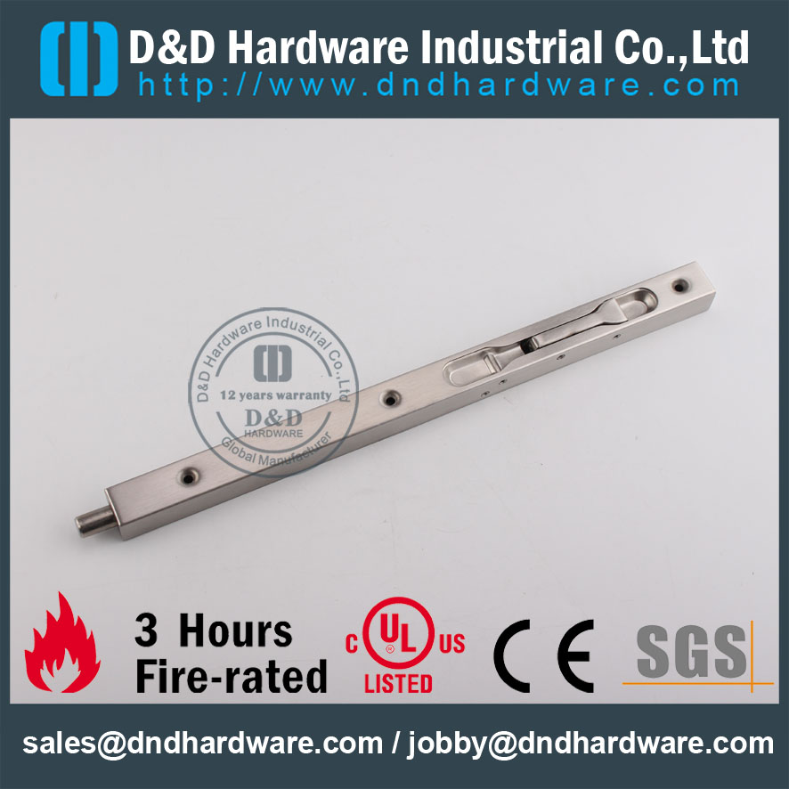 D&D Hardware-Door Ironmongery Stainless Steel Door Bolt DDDB008