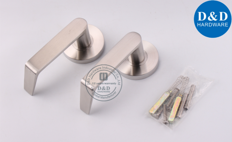 Stainless Steel Bent Door Handle-D&D Hardware
