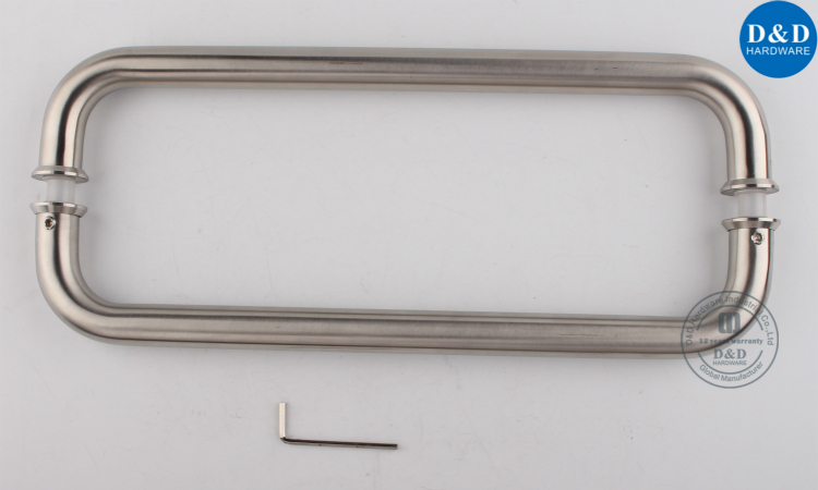 Stainless Steel Grade 316 D Pull Handle-D&D Hardware