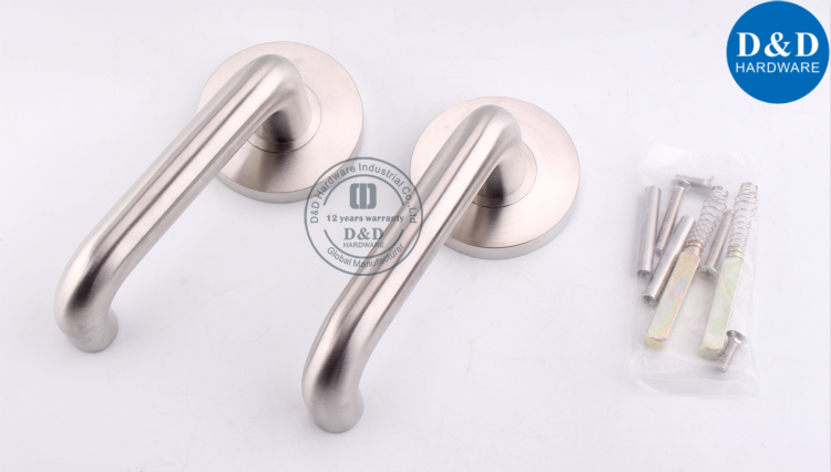 Durable American Double Crank Door Handle-D&D Hardware