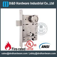SS304 Grade 1 ANSI/BHMA Deadbolt Lock-DDAL18 F18