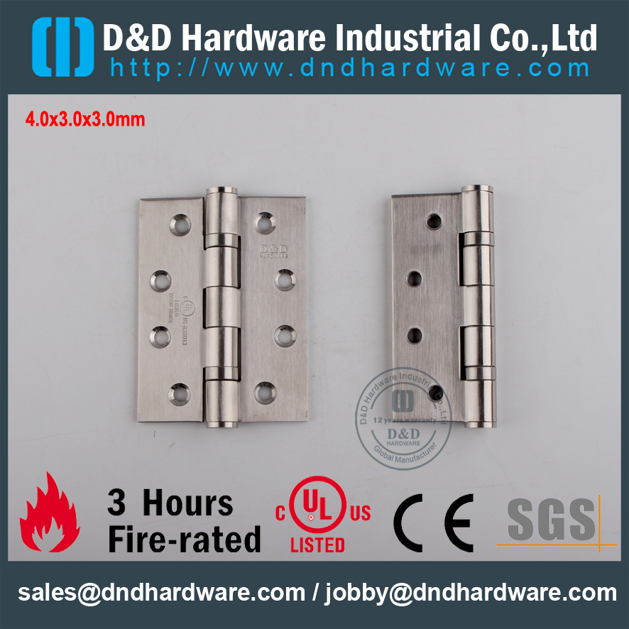 SUS304 UL Door Hinge-D&D Hardware