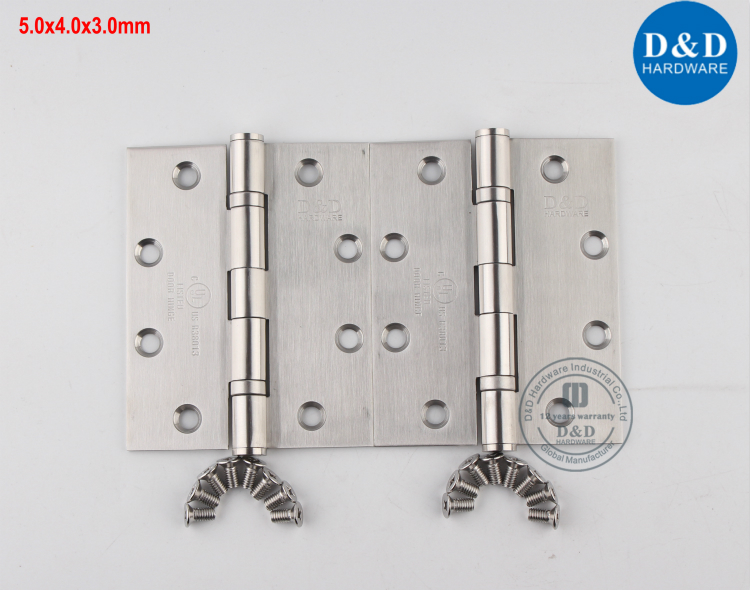 Grade316 UL R38013 Durable Fire Rated 2 Ball Bearing Hinge-D&D Hardware