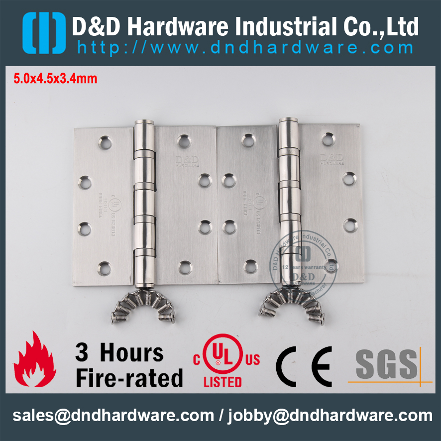 Stainless Steel Fire Rated 2BB Hinge-D&D Hardware