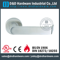 Stainless steel new model modern design solid door handle for Metal Door - DDSH109