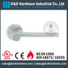 Stainless steel 304 rectangle tubular solid lever handle for Office Door- DDSH080