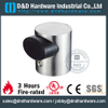 Stainless steel L-shaped wall mounted door holder with rubber for Metal Door- DDDS102