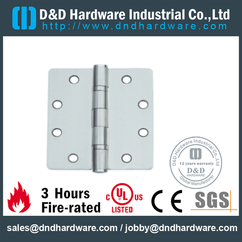 SS316Round Corner Mortise Hinge-DDSS006