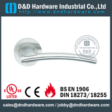 Stainless steel vertical bent solid casting handle for Steel Door- DDSH089