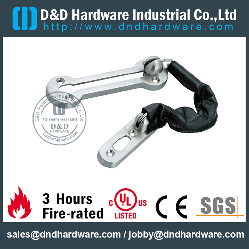 Zinc Alloy classical durable door guard for Bedroom Door -DDDG009 