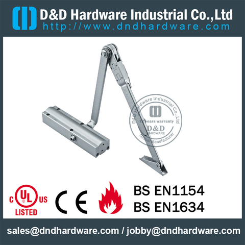 Aluminium Alloy Popular L type Door Closer for Aluminum Door - DDDC-30